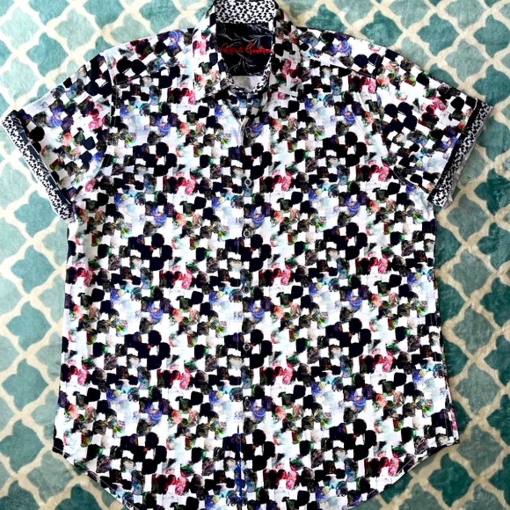 🖤 Robert Graham Abstract Shirt 🖤